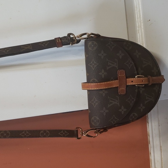 VINTAGE π€ LOUIS VUITTON Chantilly PM Monogram Canvas Small Crossbody Bag - Picture 12 of 16